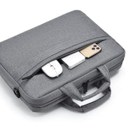 OUMANTU 020 Event Computer Bag Oxford Cloth Laptop Computer Backpack, Size: 14 inch(Light Gray)