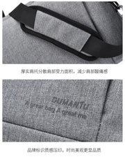 OUMANTU 020 Event Computer Bag Oxford Cloth Laptop Computer Backpack, Size: 14 inch(Light Gray)