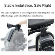 For DJI FPV Top Expansion Adapter Bracket Sports Camera Bracket