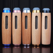 Car Smoking Multifunctional Anti-Flying Ashtray(Beechwood Rose Gold)