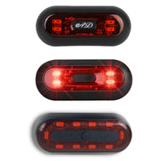 Motorbike Helmet Warning Light USB Rechargeable Water-resistant Tail Light, Specification: 10 Beads