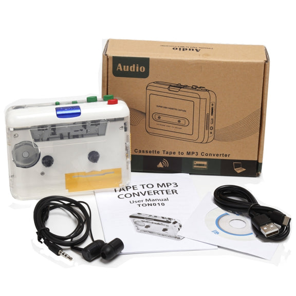 Type-C Interface Classic Usb Cassette Tape To Mp3 Converter Capture Radio Player