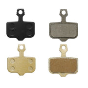 Mountain Bike Resin Semi-Metal Brake Pads(Gold)