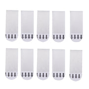 10pcs Picture Hanging Strips Hook and Loop Tape Picture Hanger 4.5x1.7cm