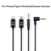 3.5mm To 8 Pin For Rode Microphone YICHUANG Adapter Audio Cable
