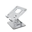 SP-026 360-degree Rotating Universal Desktop Tablet Folding Bracket(Silver) - Laptop Stand by PMC TechLife | Online Shopping South Africa | PMC TechLife | Buy Now Pay Later Mobicred