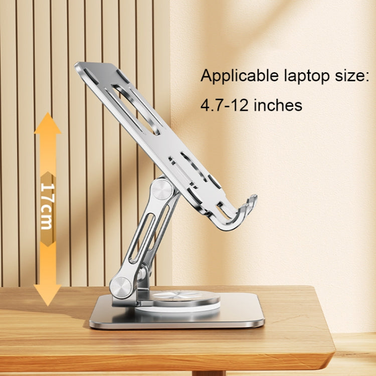 SP-026 360-degree Rotating Universal Desktop Tablet Folding Bracket(Gray)