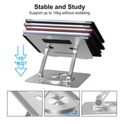 Multifunctional Desktop Foldable Rotating Laptop Cooling Bracket, Spec: SP-88 (Gray)