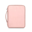 Baona BN-Q015 Leather Waterproof Shock Absorbing Handheld Tablet Bag, Size: 12.9 inches(Pink) - Protective Bag by Baona | Online Shopping South Africa | PMC TechLife | Buy Now Pay Later Mobicred