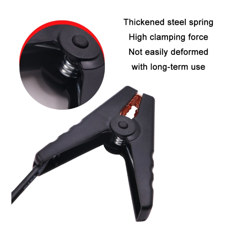 Car Emergency Starter Power Battery Connection Lighter Cable(Large Clip)
