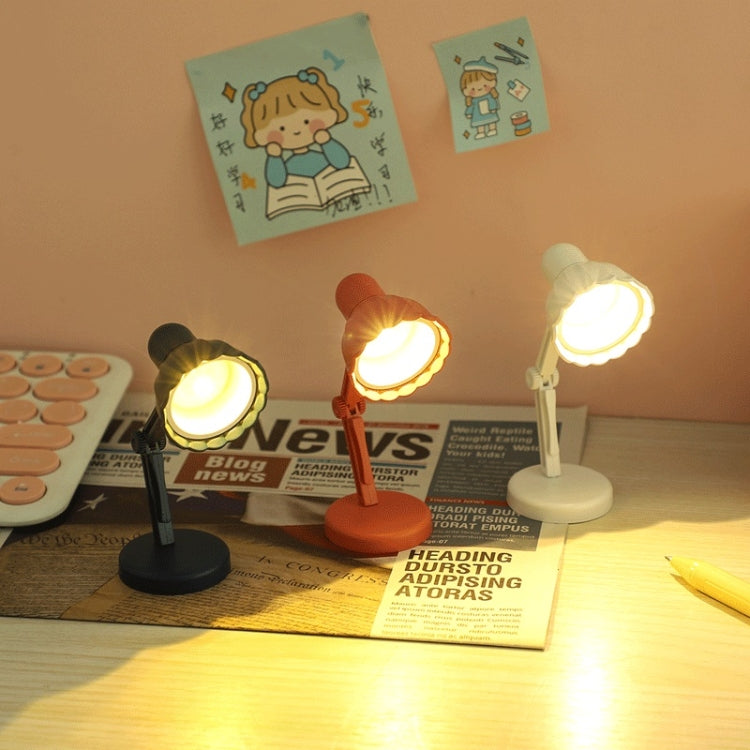 Flower Shape LED Mini Magnetic Table Lamp Foldable Bedside Night Light(09A Blue)