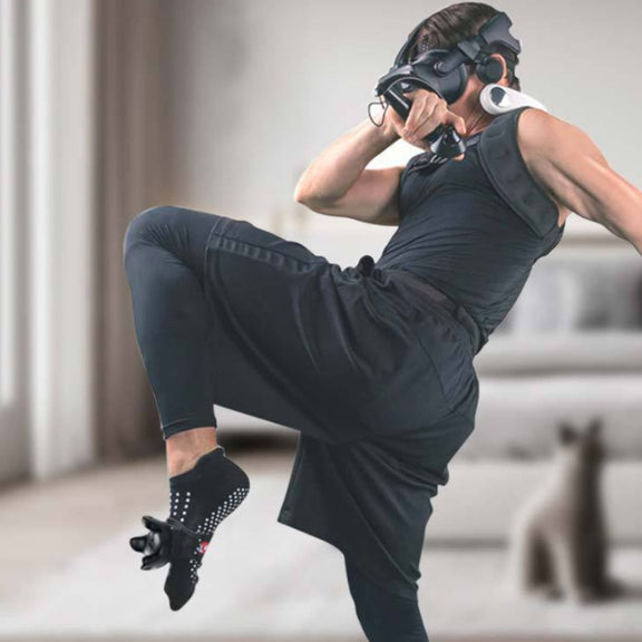 For HTC Vive Tracker VR Game Tracker Strap Accessories, Style: Foot/Wrist Straps