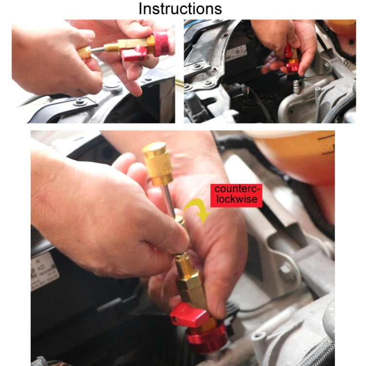 Automobile Air Conditioning Pipe Valve Core Disassembly Tool(High Pressure)