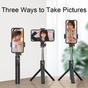Portable 360 Degree Rotation Foldable Bluetooth Selfie Stick, Spec: P20S 72cm