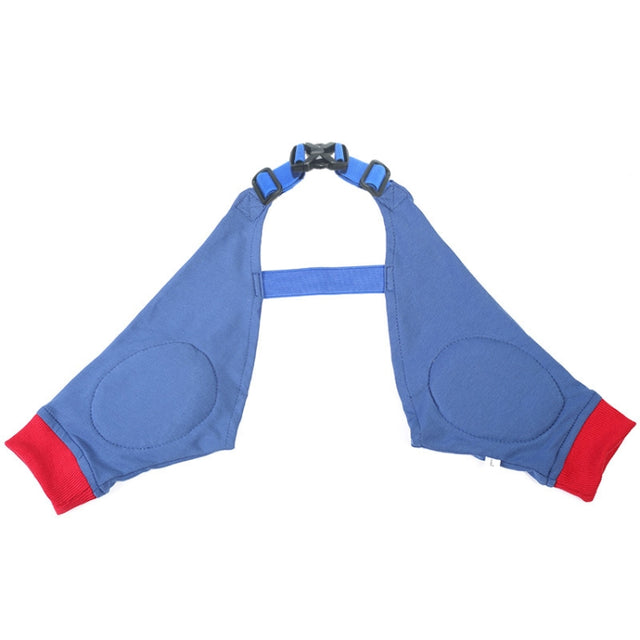 Pet Knee Pads Breathable Dog Elbow Brace Front Leg Brace, Size: XL(Blue Red)