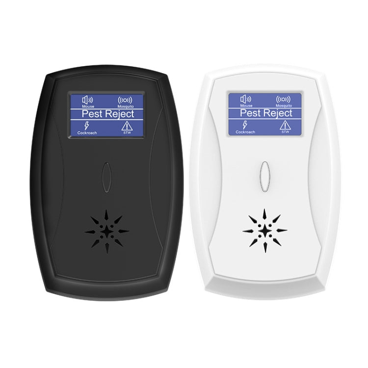 Household Mute Low Power Ultrasonic Insect Repeller, Specification: UK Plug(Black)