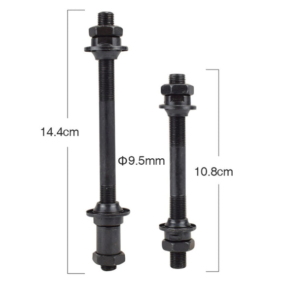 Bicycle Hollow Shaft Hub Quick Release Rod Bearing Modification Accessories, Specification: Rear Axle