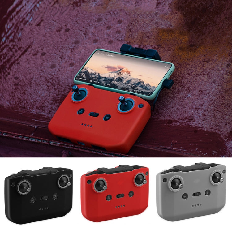 BRDRC DJI-7559 For DJI Mavic 3 / Mini 3 / 3 Pro Remote Control Silicone Protective Cover(Gray)