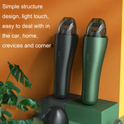 P02 Vehicles / Household High Power Large Suction Portable Wireless Handheld Vacuum Cleaner(Dark Night Green)