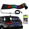 S1664RGB 390x107mm Car LED Flexible Display Cell Phone APP Control Bluetooth Connection - Car Monitor by PMC TechLife | Online Shopping South Africa | PMC TechLife | Buy Now Pay Later Mobicred