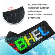 S1664RGB 390x107mm Car LED Flexible Display Cell Phone APP Control Bluetooth Connection