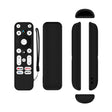 For ONN Android TV 4K UHD Streaming Device Y55 Anti-Fall Silicone Remote Control Cover(Black) - Remote Control Covers by PMC TechLife | Online Shopping South Africa | PMC TechLife