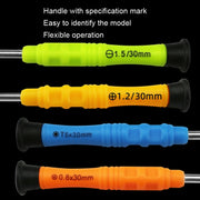 20pcs Mini Screwdriver Anti-Slip Mobile Phone Disassembly Maintenance Tools, Series: T2