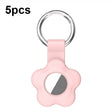 For AirTag 5pcs AT03 Tracker Case Positioning Anti-loss Device Storage Keychain Cover(Pink) - free shipping - PMc TechLife - Order now!