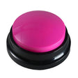 Pet Communication Button Dog Vocal Box Recording Vocalizer, Style: Recording Model(Rose Red) - Training Aids by PMC TechLife | Online Shopping South Africa | PMC TechLife | Buy Now Pay Later Mobicred
