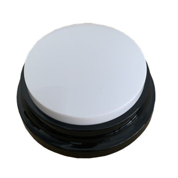 Pet Communication Button Dog Vocal Box Recording Vocalizer, Style: Recording Model(White)