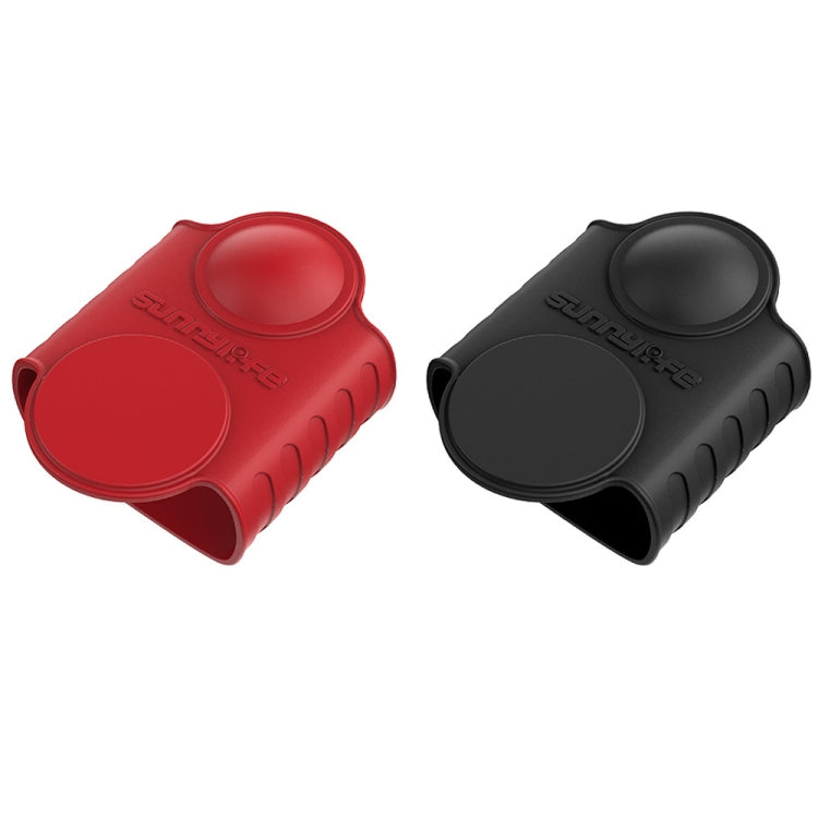For Insta360 One X2 Sunnylife ST-Q9420 Silicone Protective Case Red Lens Screen Case
