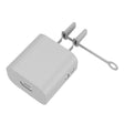 For Apple Series 18W&20W AC01 Charger Silicone Protective Cover(Grey) - Cable Organizer by PMC TechLife | Online Shopping South Africa | PMC TechLife | Buy Now Pay Later Mobicred