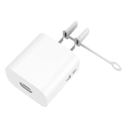 For Huawei Honor 40W AC01 Charger Silicone Protective Cover(White)