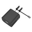 For Apple 5W AC01 Charger Silicone Protective Cover(Black) - Cable Organizer by PMC TechLife | Online Shopping South Africa | PMC TechLife | Buy Now Pay Later Mobicred