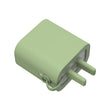 For Apple 5W AC01 Charger Silicone Protective Cover(Matcha Green) - Cable Organizer by PMC TechLife | Online Shopping South Africa | PMC TechLife | Buy Now Pay Later Mobicred