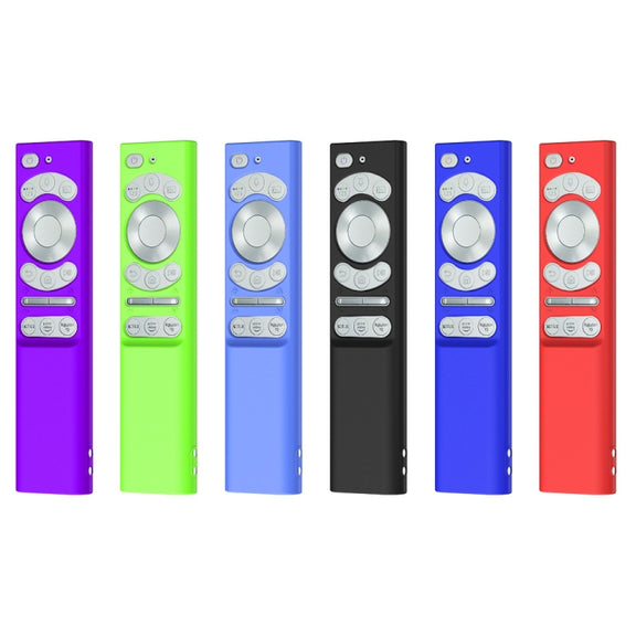 For Samsung Smartone3 TM1990C BN59-01357 Y34 Remote Control Silicone Cover(Luminous Blue)