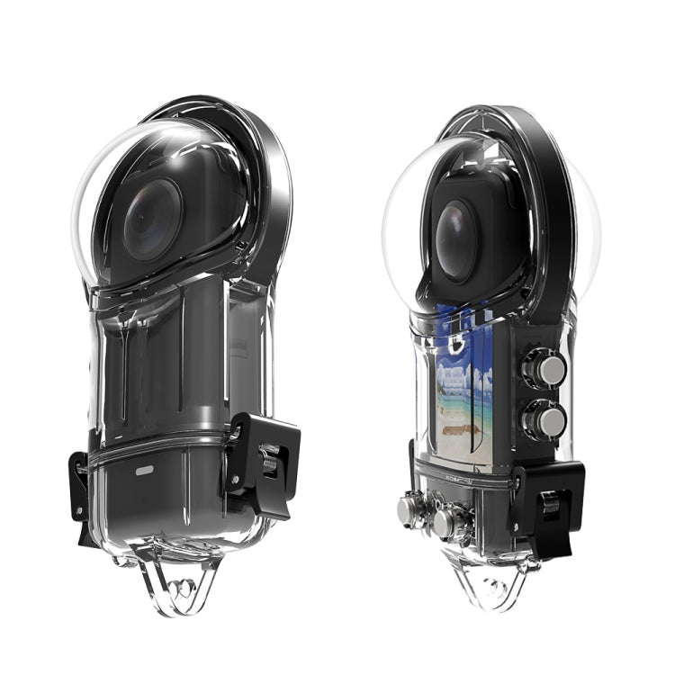 For Insta360 X3 Camera Water-resistant Case Sealed Diving Shell (Neutral Without Logo)
