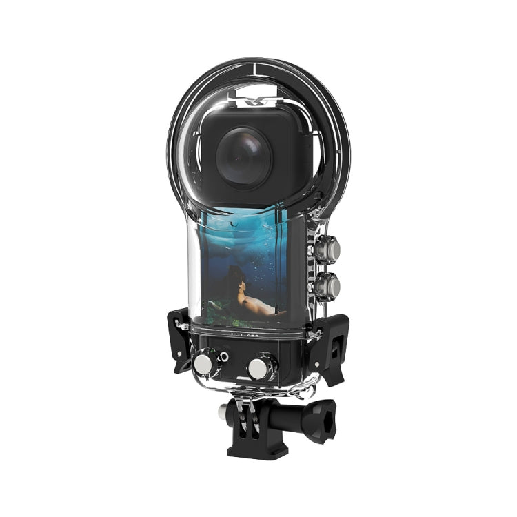 For Insta360 X3 Camera Water-resistant Case Sealed Diving Shell (Neutral Without Logo)