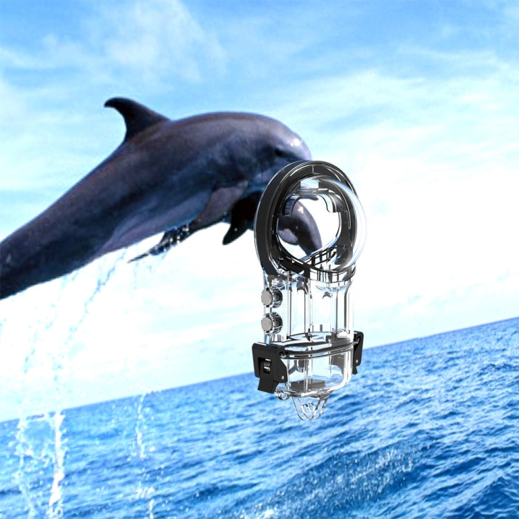 For Insta360 X3 Camera Water-resistant Case Sealed Diving Shell (Neutral Without Logo)