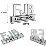 5pcs Car Body Rear Modification Plate Label(Black White)