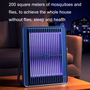Indoor Outdoor Electric Mosquito Killer Light 2 In 1 Inhalation Mosquito Trap(Yellow)