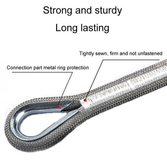 Car Outdoor Off-road Emergency Rescue Thickened Nylon Tow Rope, Specification: 5 Tons 5m