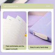 A5 Fresh And Simple Flipchart Notebook Customized Disassembly Notes(Royal Blue)