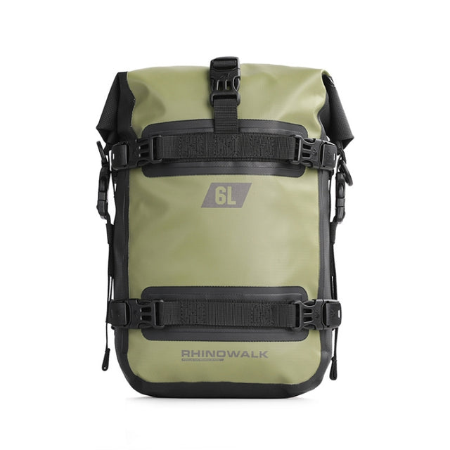 Rhinowalk MT2206 6L Water-resistant Motorcycle Bumper Bag Outdoor Riding Bag(Green)