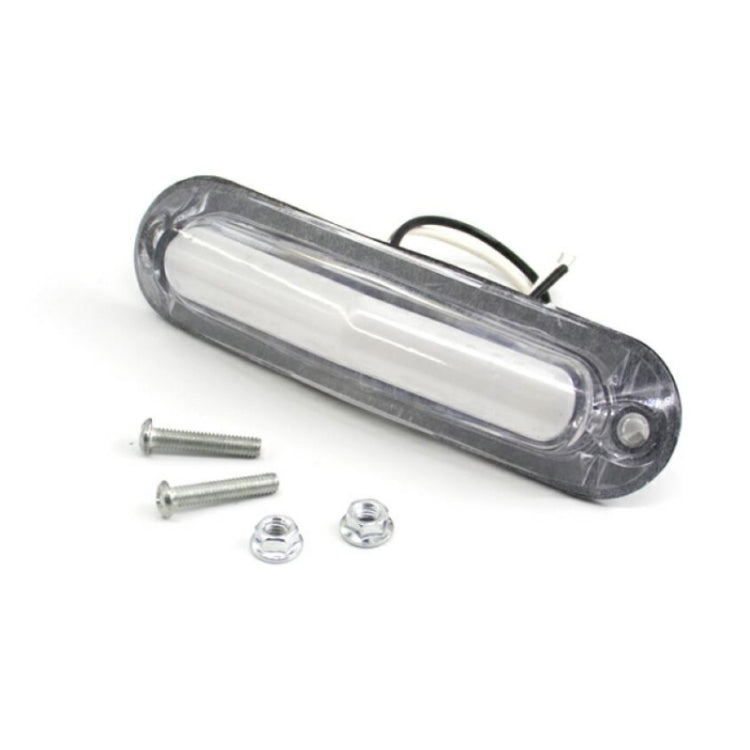 4pcs MK-162 6LED Light Guide Side Light 10-30V Trailer Side Tail Light(Yellow)
