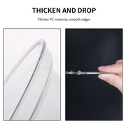 Cocktail Acrylic Smoker Hood Kitchen Cooking Hood(Transparent)