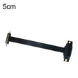 PCI-E 3.0 1X 90 Degrees Graphics Card / Wireless Network Card Extension Cable, Cable Length: 5cm - PCIE Cable by PMC TechLife | Online Shopping South Africa | PMC TechLife