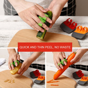 Palm Hand Peeler For Potato, Fruit, Kitchen Vegetable Peeler(Orange)