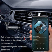 M416 Car Bluetooth Receiver Player Audio Receiver Adapter AUX Converter(Black)