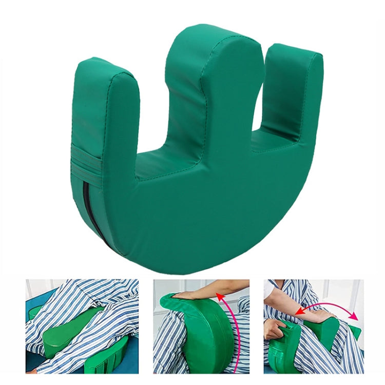 Elderly Bedridden Patient Bed Turn Over Pillow Disability Aids,Spec: High-density Sponge(Blue)